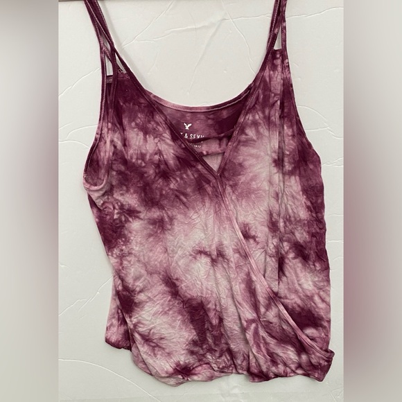 aerie Tops - 3/$20 Aerie Purple Tie-Dye Camisole